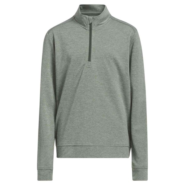 adidas 1/4Zip Heather Pullover Jungen grün