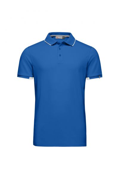 KJUS Stan S/S Polo Herren blau
