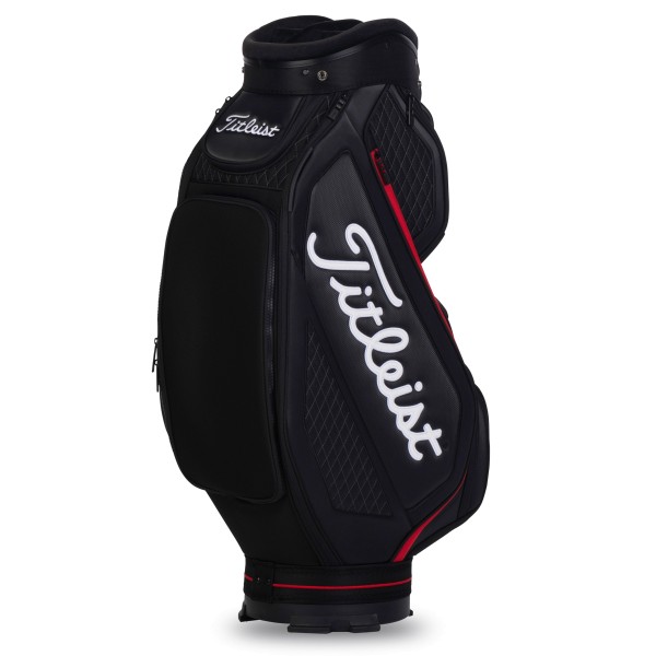 Titleist Midsize Staff Bag schwarz/weiß