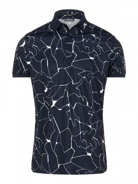 J.Lindeberg Tour Tech Reg Fit Print Polo Herren