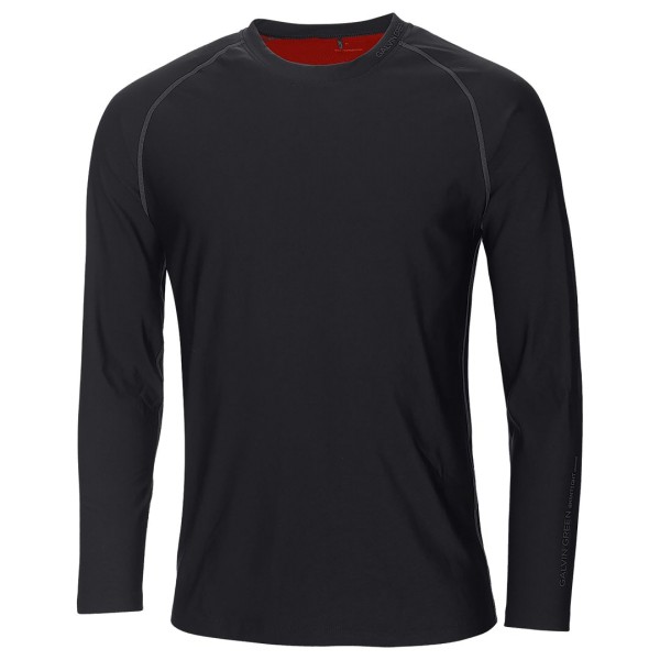 Galvin Green ELMO Skintight Long Sleeve Base Layer Herren schwarz/rot