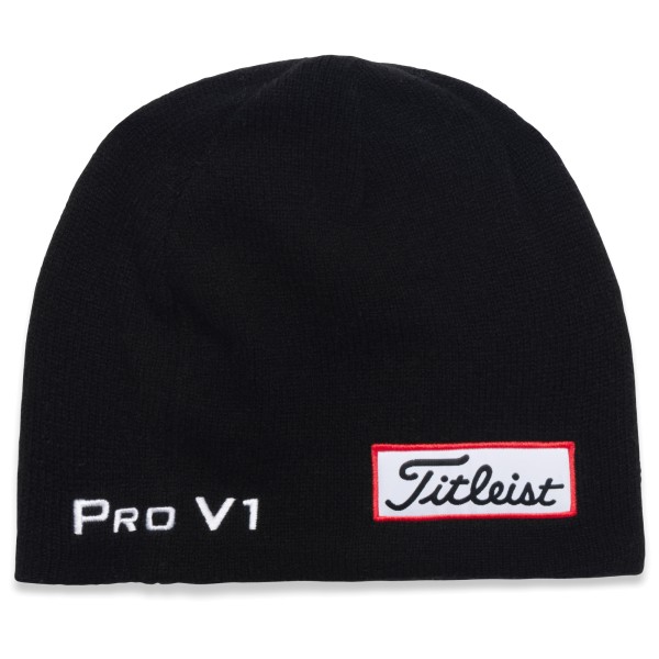 Titleist Merino Wintermütze schwarz