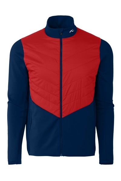 KJUS Release Jacke Herren blau/rot