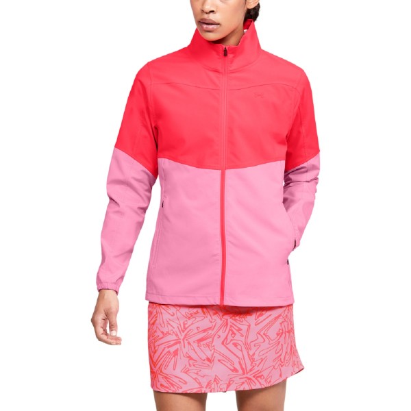 Under Armour Windstrike Jacke Damen rot/pink