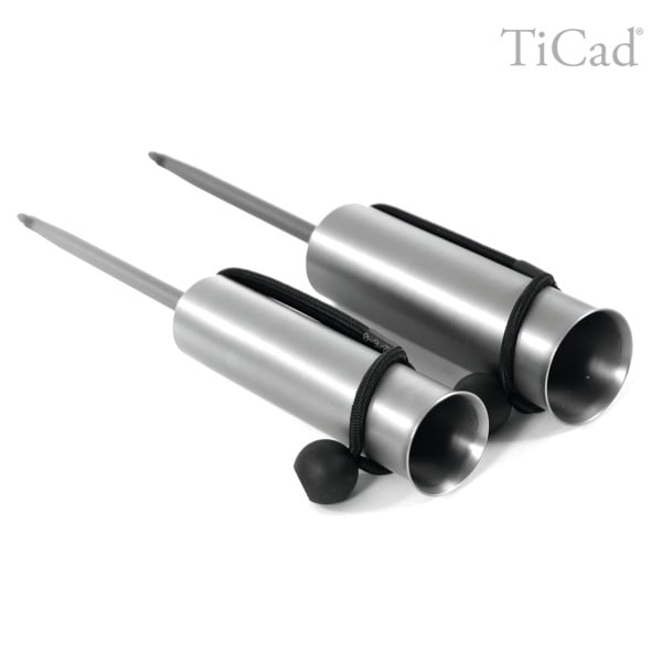 TiCad Schirmhalter aus Titan und Aluminium  (36 mm Durchmesser 305 mm lang) 