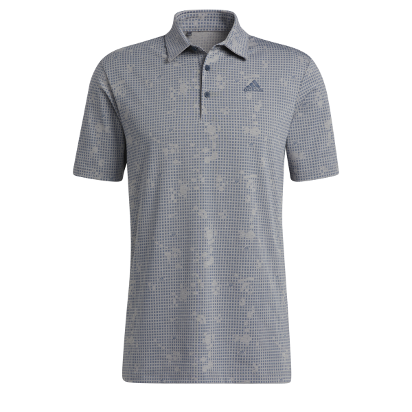 adidas Night Camo Polo Herren grau