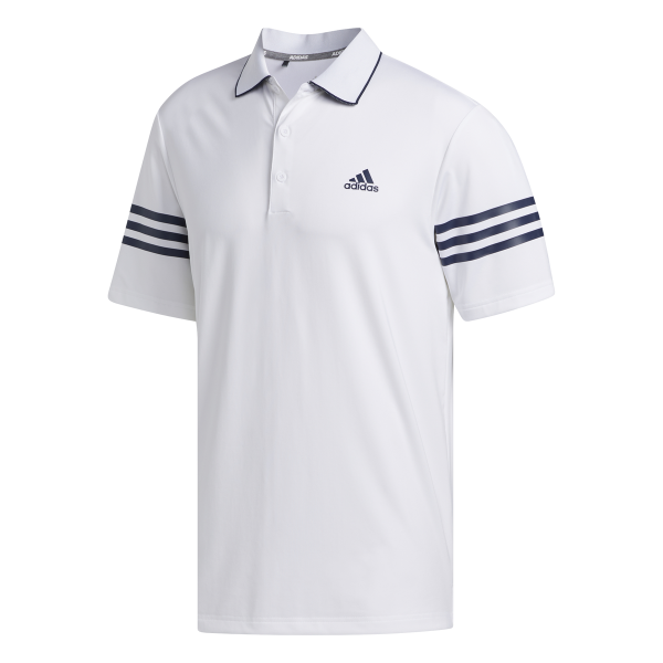 adidas Ultimate Blocked Polo Herren weiß/navy