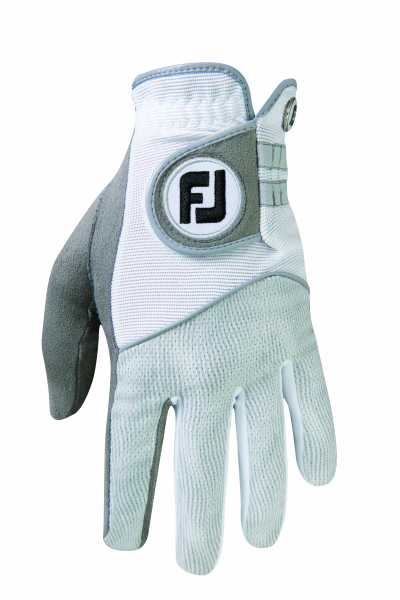 Footjoy RainGrip Handschuh Paar Herren grau/weiß