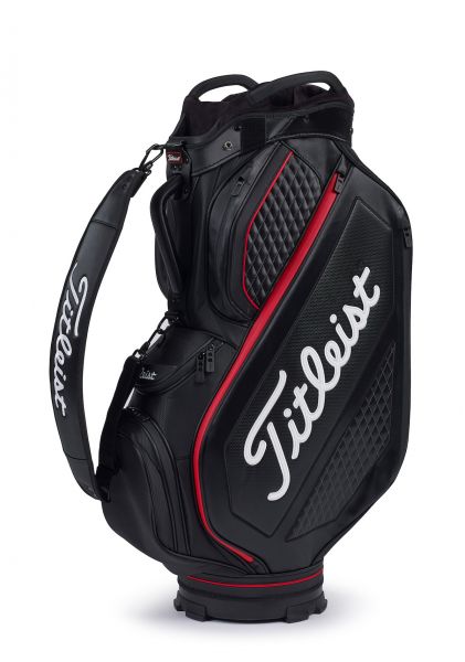 Titleist Jet Black Premium Staff Cartbag nero