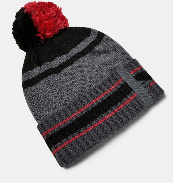 Under Armour Pom Mütze Herren grau