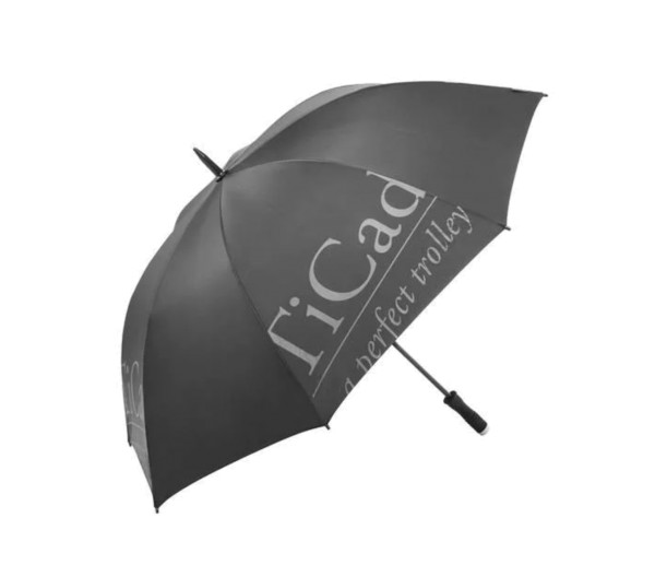 TiCad umbrella with glued-in pin