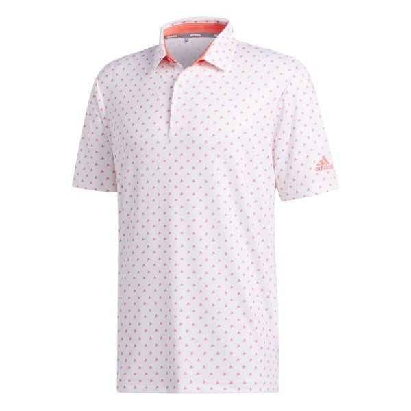 adidas Ultimate BOS Polo Herren weiß/rot