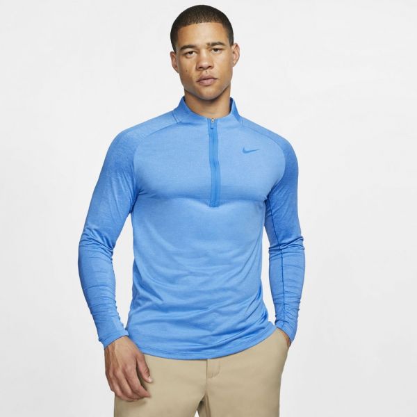 Nike Dri-FIT 1/2-Zip Pullover Herren blau