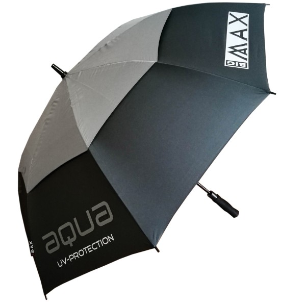BIG MAX Aqua UV Regenschirm hellgrau/dunkelgrau