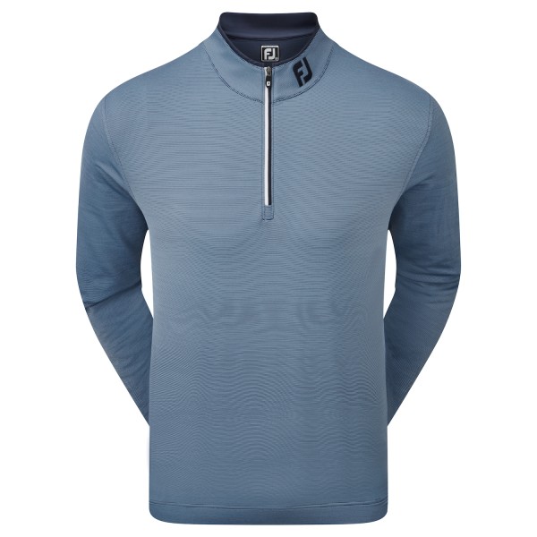 Footjoy Lightweight Microstripe Chill-Out Pullover Herren navy