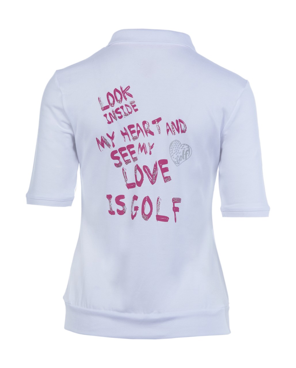 Girls Golf My Love Is Golf Polo Damen