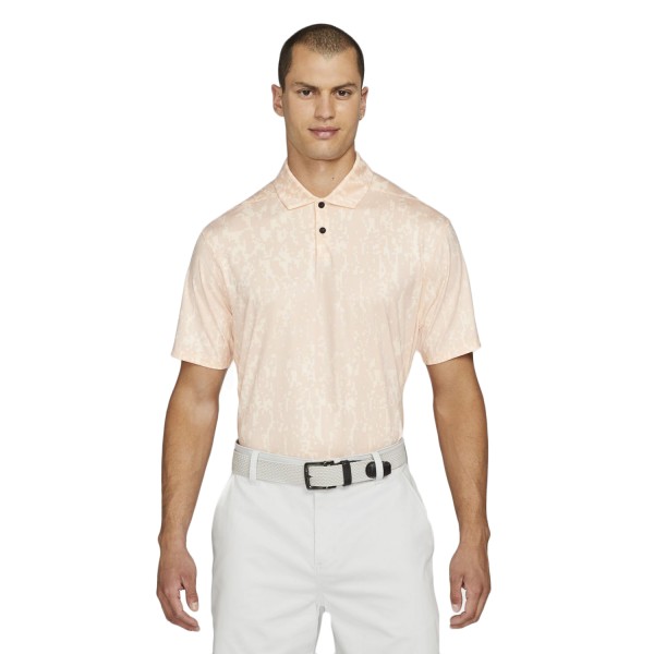Nike Dri-FIT Vapor Polo Camo Herren orange/weiß