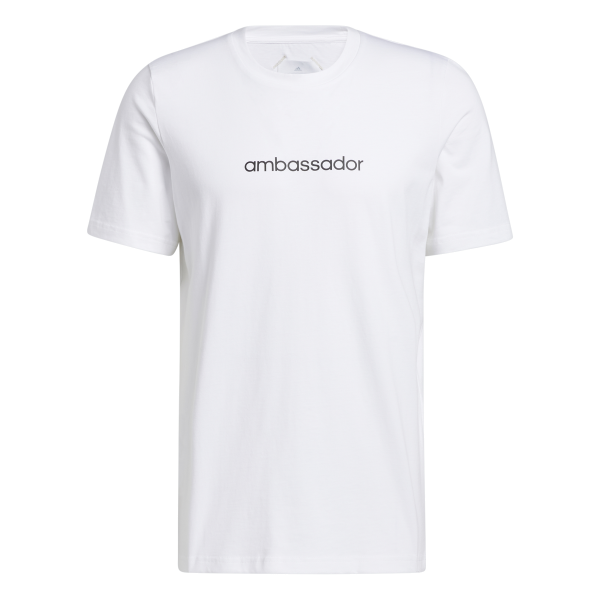 adidas adicross Praphic T Shirt Herren weiß