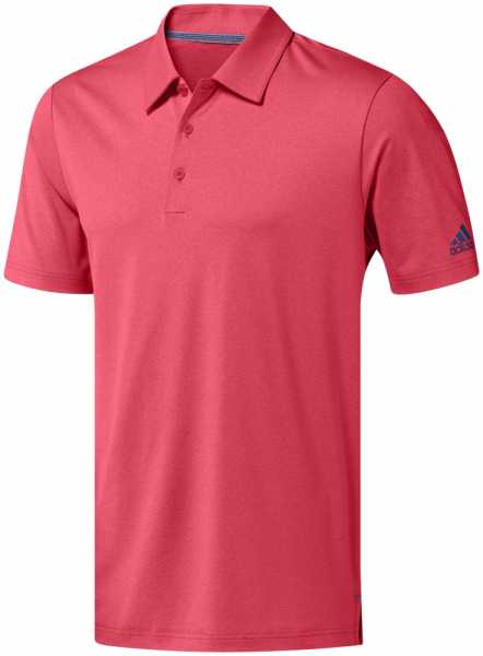 adidas Ultimate365 Heather Polo Herren rot