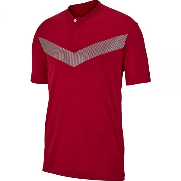 Nike TW Dry VAPOR Polo Reflect Herren rot