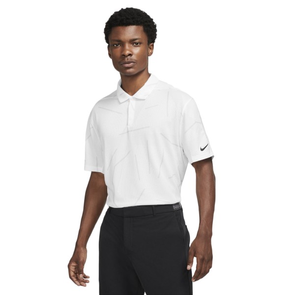 Nike Dri-FIT Tiger Woods Golf Polo Herren weiß/schwarz
