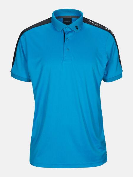 Peak Performance PLAYER Polo Herren blau