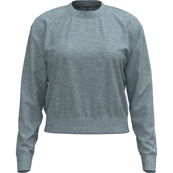 Under Amour Drive Midlayer Crew Damen L khaki