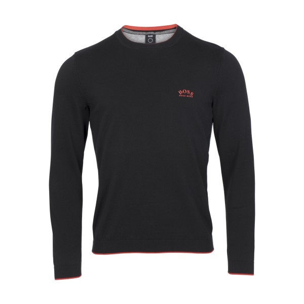 Hugo Boss Riston Strickpullover Herren schwarz