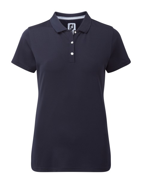 Footjoy Stretch Pique Solid Polo Damen navy
