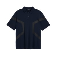J.Lindeberg Diamond Mesh Polo Herren L gelb J.Lindeberg Diamond Mesh Polo Herren L gelb