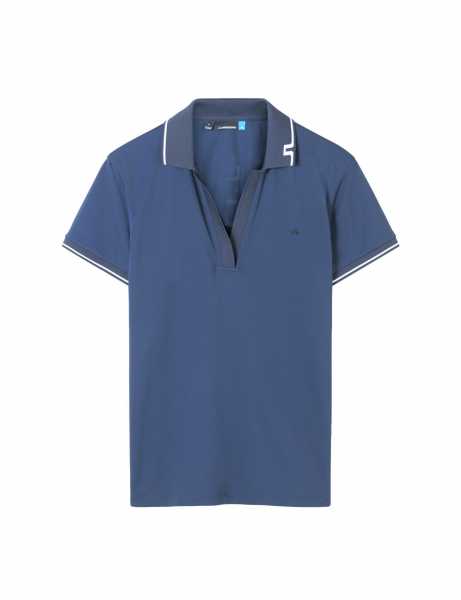 J. Lindeberg Maria TX Torgue Polo Damen navy