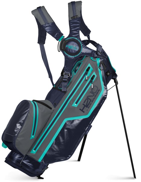 Sun Mountain H2NO LITE Waterproof Standbag navy/grau/teal