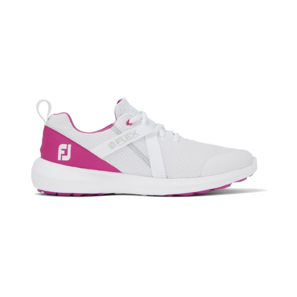 Footjoy Flex Golfschuh Damen weiß/fuchsia