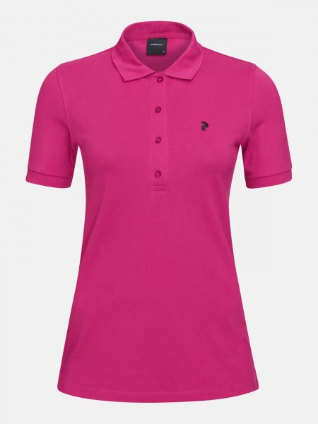 Peak Performance CLASSIC Pique Polo Damen lila