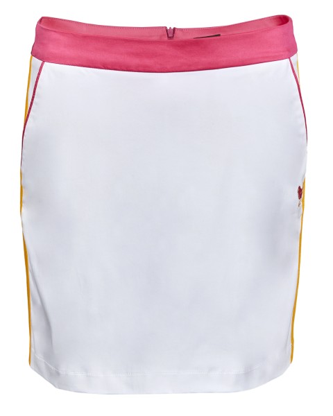 Girls Golf White Pink Swing Skort Damen