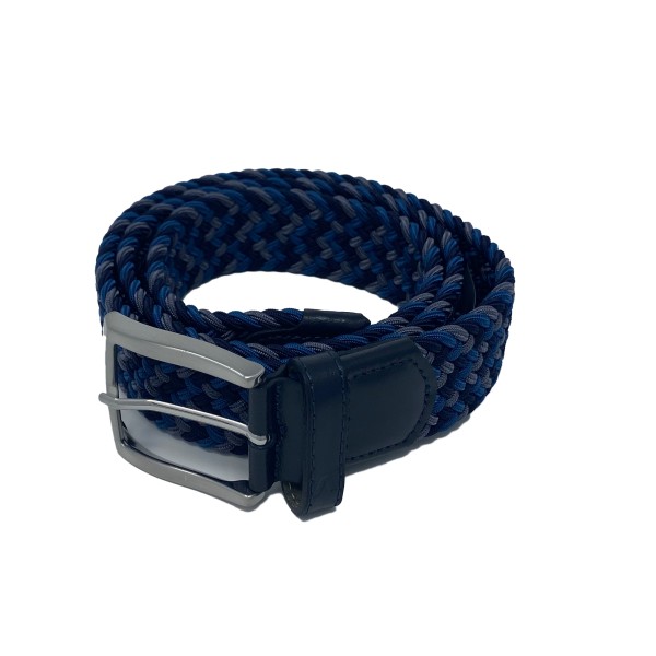 Alberto Multicolor Braided Gürtel Herren dunkelblau