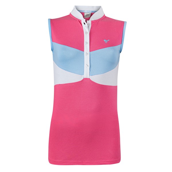 Girls Golf Tribecca Sleeveless Polo Damen