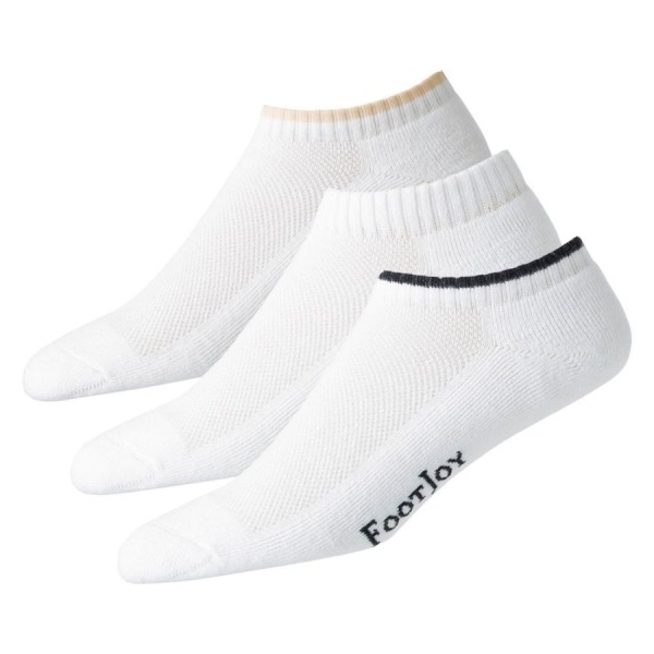 Footjoy ComfortSof Calzini a taglio basso da donna 3 pezzi