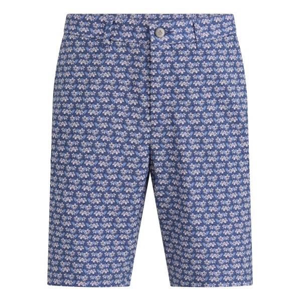 Penguin Mini Floral Print Shorts Herren navy