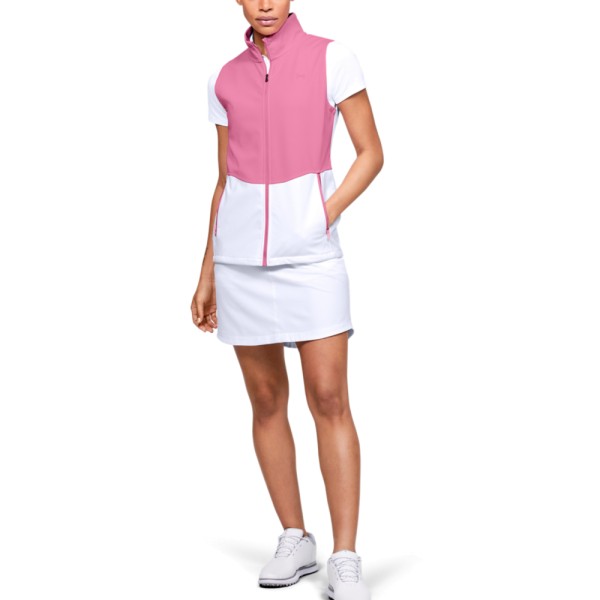 Under Armour Softshell Weste Damen pink