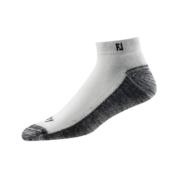 Footjoy ProDry chaussettes de sport légères pour hommes blanc/gris