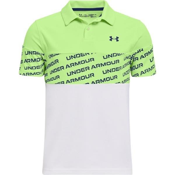 Under Armour Performance Wordmark Polo Jungen