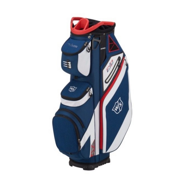 Wilson Staff EXO Cartbag blau/weiß