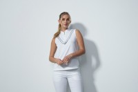 DailySports ISTRES sleeveless POLO Damen L weiss DailySports ISTRES sleeveless POLO Damen L weiss