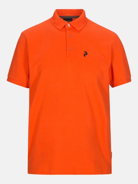 Peak Performance CLASSIC Pique Polo Herren orange
