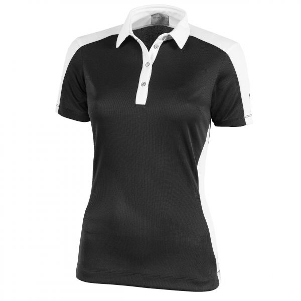 Galvin Green MURIEL Ventil8 Plus Polo Damen schwarz/weiß