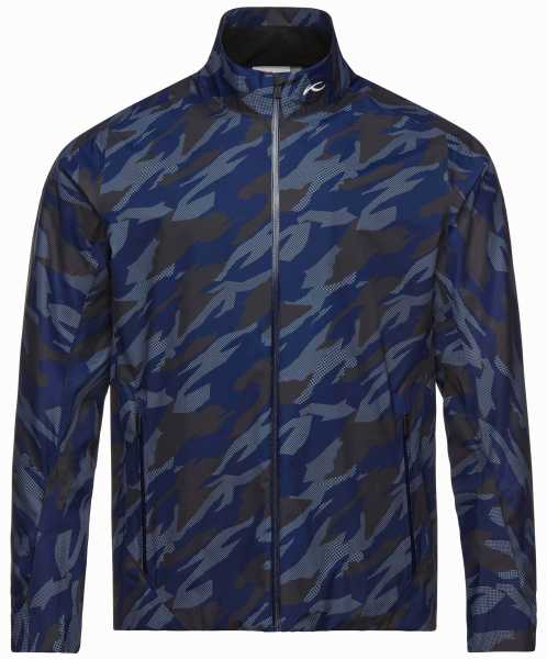 KJUS Clive Printed 2L Jacke Herren navytarn