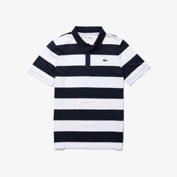 Lacoste Ribbed Collar Polo Herren gestreift