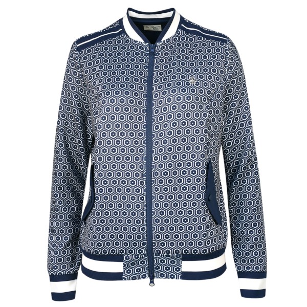 Original Penguin FULL ZIP GEO PRINTED Jacke Damen