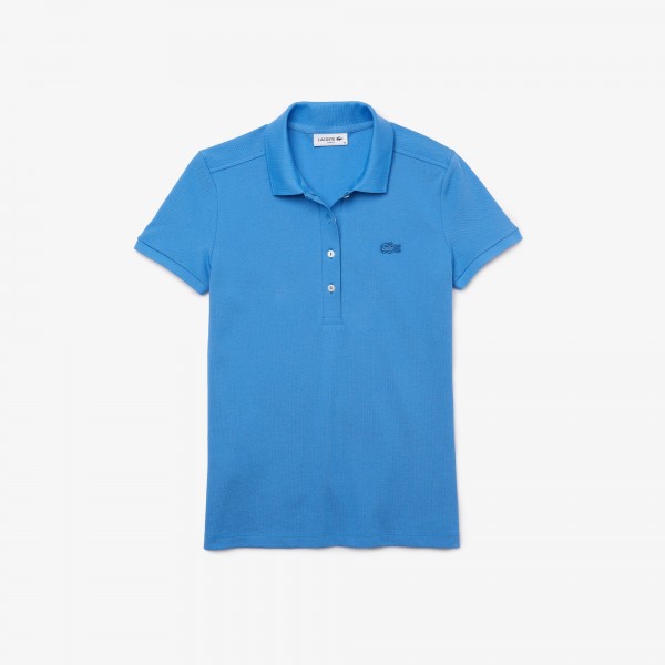 Lacoste Stretch-Baumwoll-Piqué Slim Fit Polo Damen